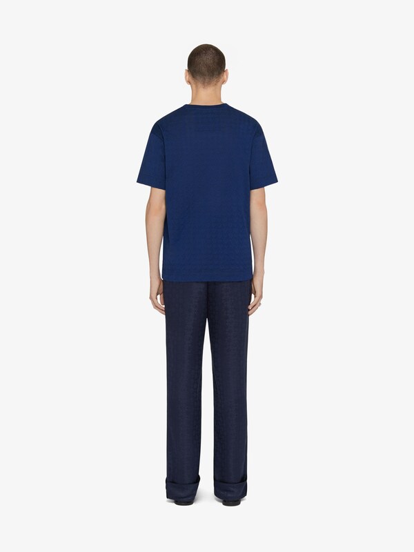 Givenchy T-shirt in monogram 72 jacquard Descuento por venta flash