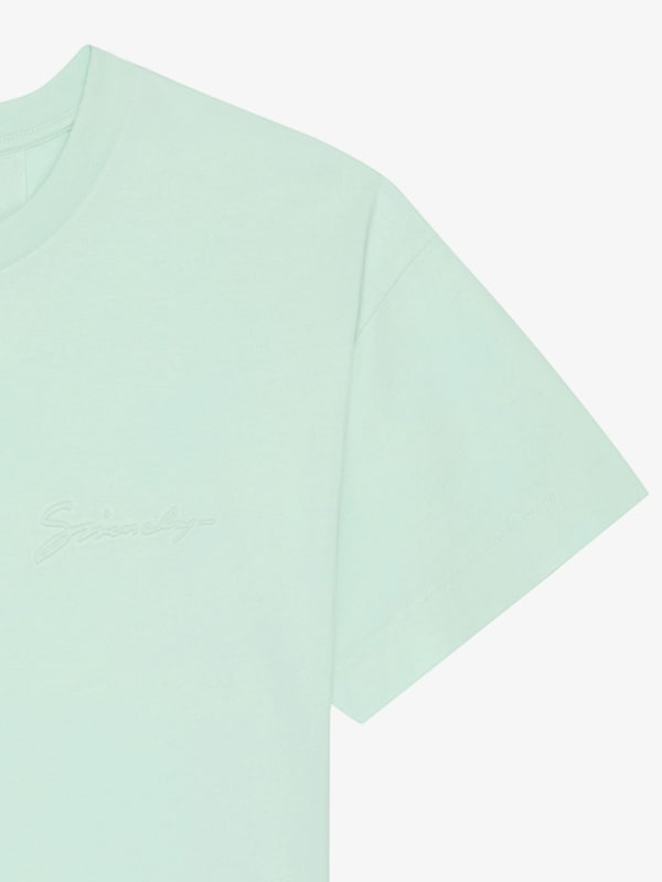Givenchy T-shirt in cotton with GIVENCHY signature 2025