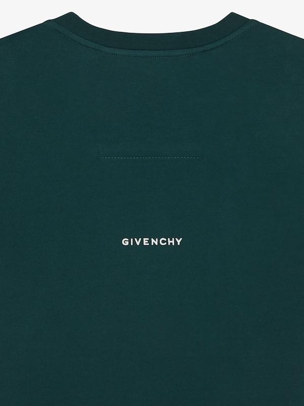 Givenchy Slim fit t-shirt in cotton with 4G embroidery En línea