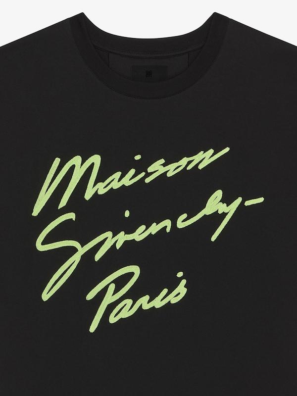 Givenchy Maison GIVENCHY t-shirt in cotton Outlet