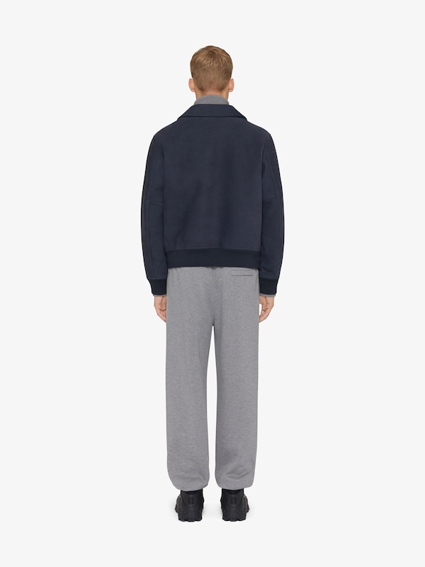 Givenchy Jogger pants in fleece with 4G detail Descuento