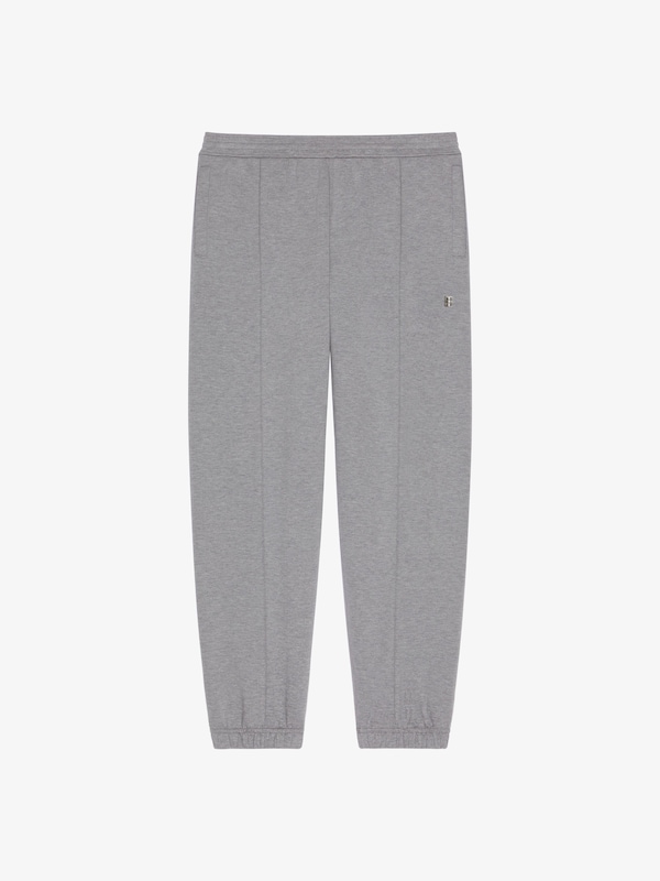Givenchy Jogger pants in fleece with 4G detail Descuento