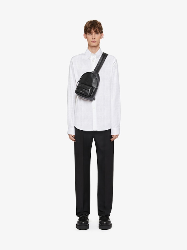 Givenchy Slim fit jogger pants in wool and mohair