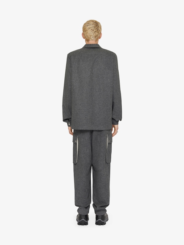 Givenchy Zipped shirt in wool Envío gratis