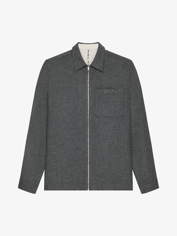Givenchy Zipped shirt in wool Envío gratis
