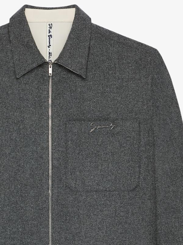 Givenchy Zipped shirt in wool Envío gratis