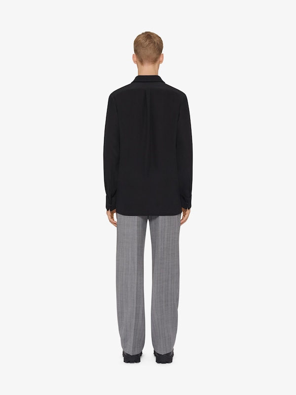Givenchy Shirt in silk with plastron Últimos 3 días