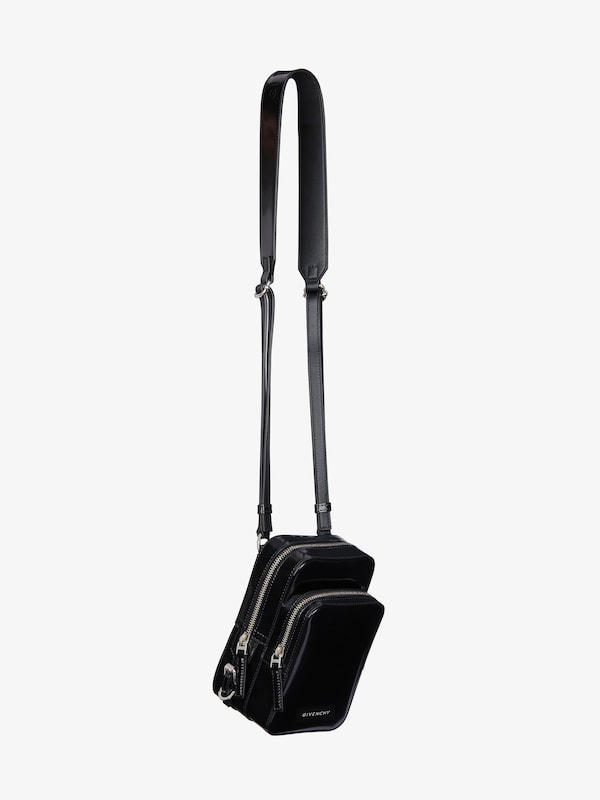 Givenchy Small Pandora camera bag in shiny leather Descuento por venta flash