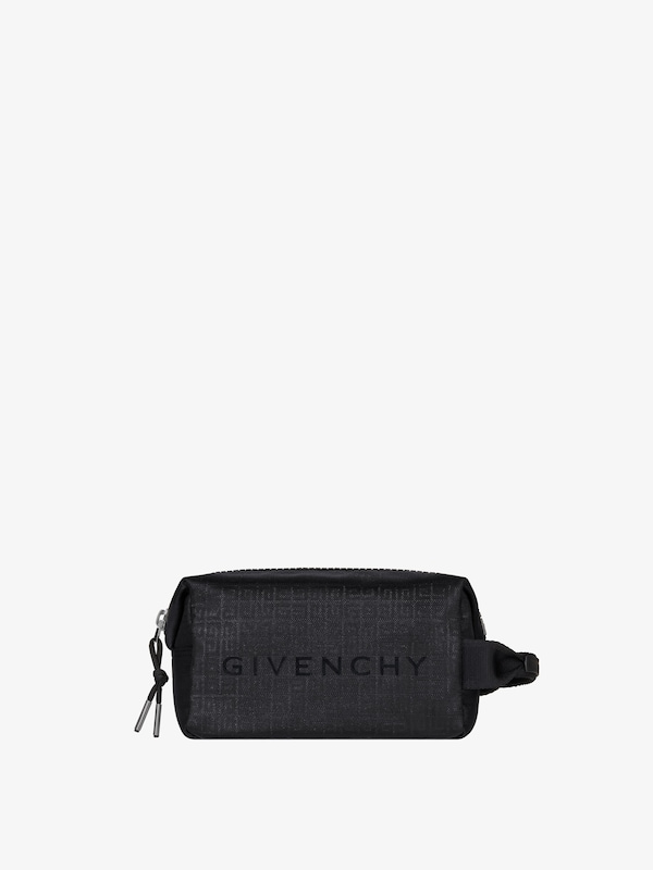 Givenchy G-Zip toilet pouch in 4G nylon Precio ultrabajo
