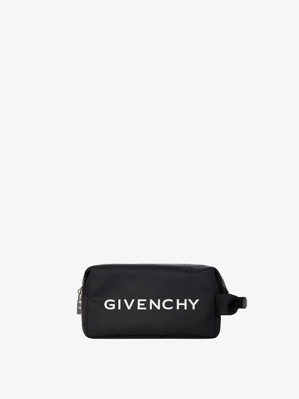 Givenchy G-Zip toilet pouch in nylon Devoluciones gratuitas
