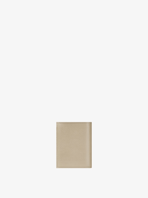 Givenchy Card holder in 4G leather 2025