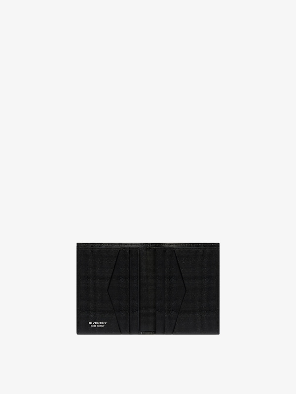 Givenchy Card holder in 4G leather 2025