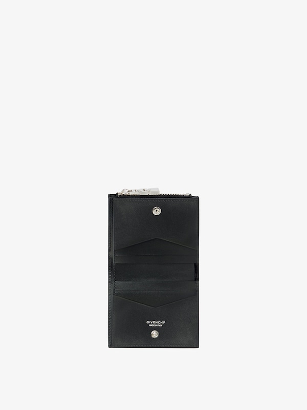 Givenchy GIVENCHY multi compact wallet in 4G leather En línea