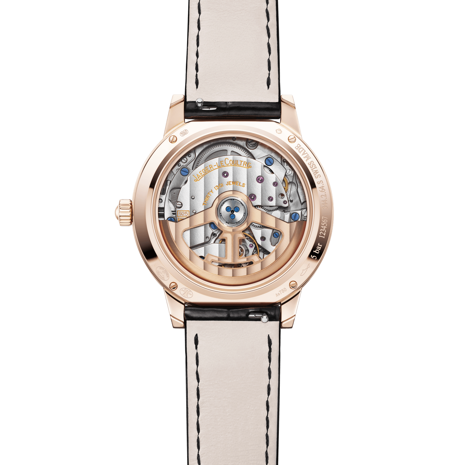 ﻿Jaeger-LeCoultre Reloj para mujer automático en oro rosa Rendez-Vous Moon Medium de cuerda automática 3572430 Grandes descuentos