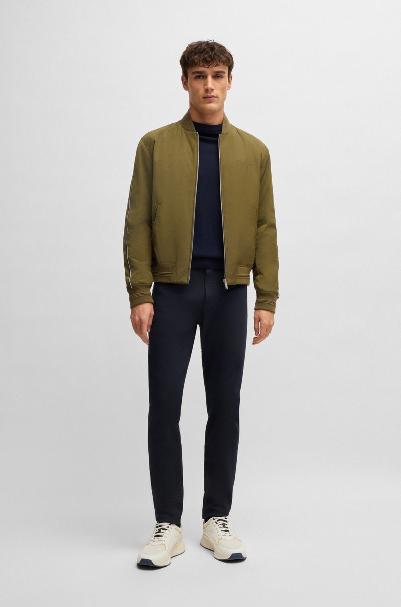 Hugo Boss Vaqueros Porsche x BOSS tapered fit de tejido vaquero elástico técnico en tono azul Libre de impuestos