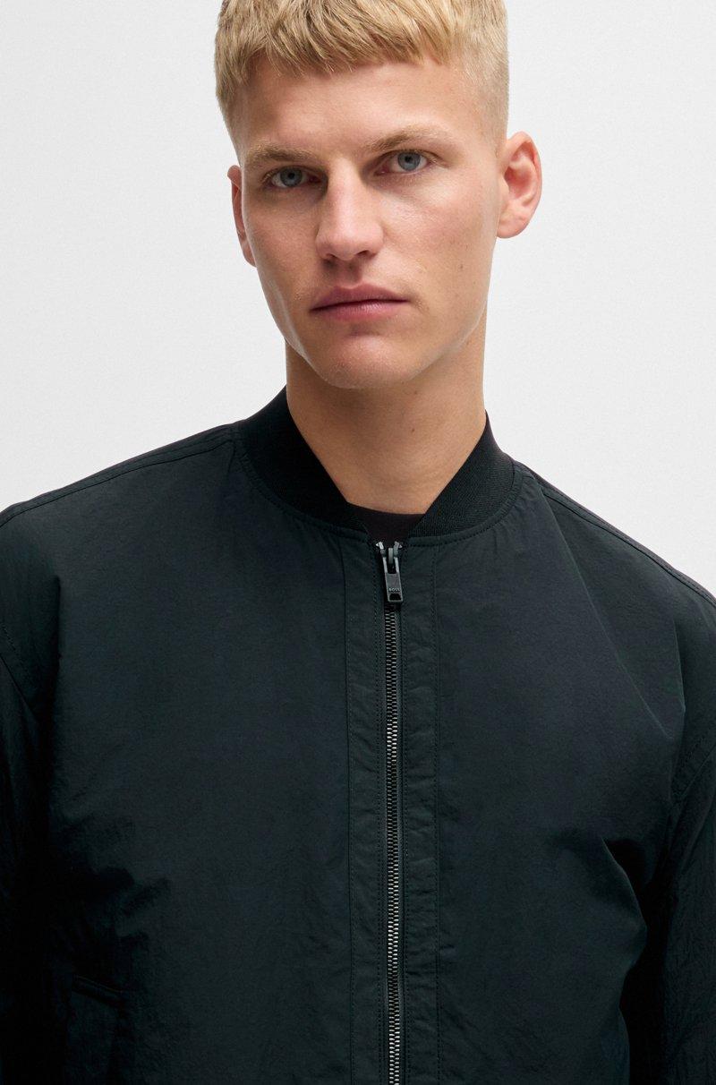 Hugo Boss Chaqueta bomber repelente al agua con insignia de logo Ofertas especiales