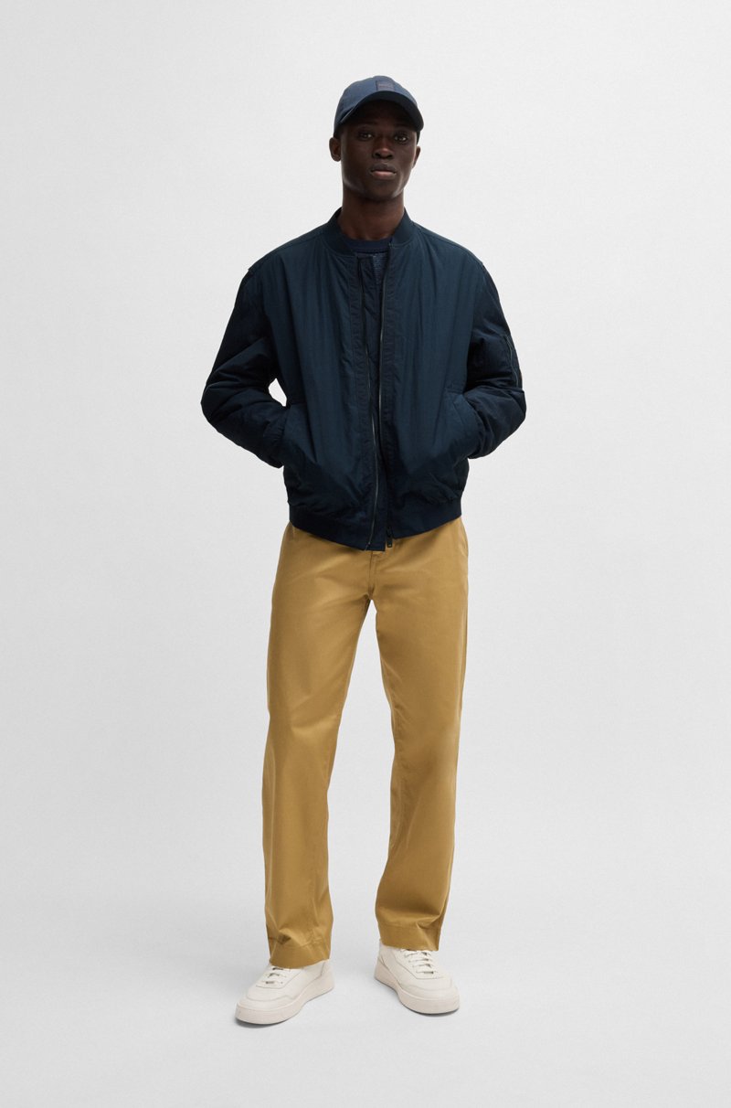 Hugo Boss Chaqueta bomber repelente al agua con insignia de logo Outlet