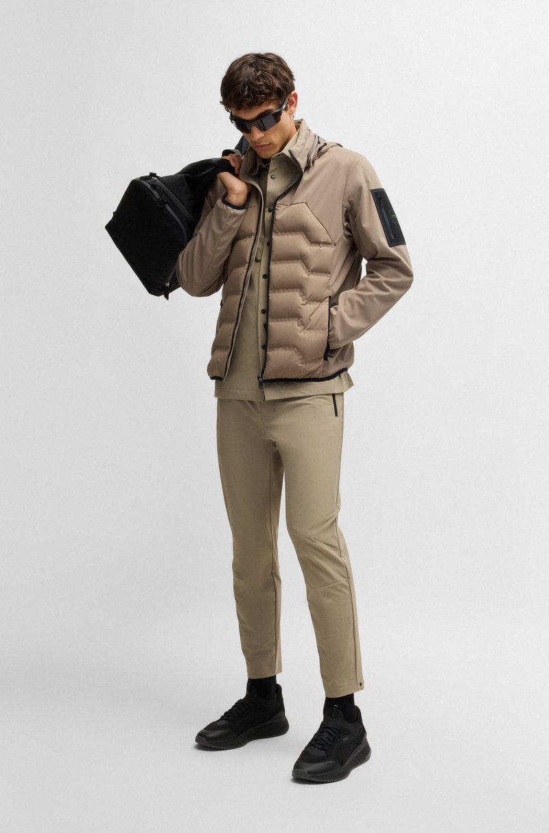 Hugo Boss Chaqueta de plumón con acabado repelente al agua y relleno ligero Venta caliente