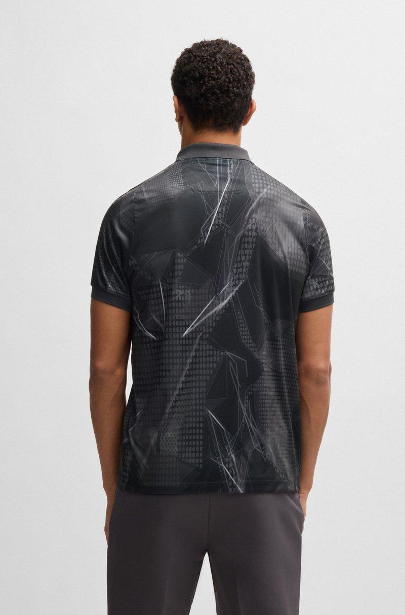 Hugo Boss Polo Active Paddy con estampado gráfico y protección UV Rebajas de fábrica