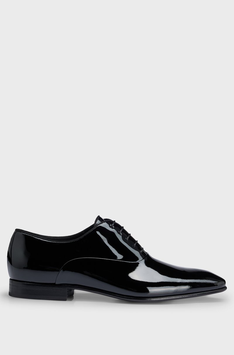 Hugo Boss Zapatos Oxford de charol con forma puntiaguda Envío gratis