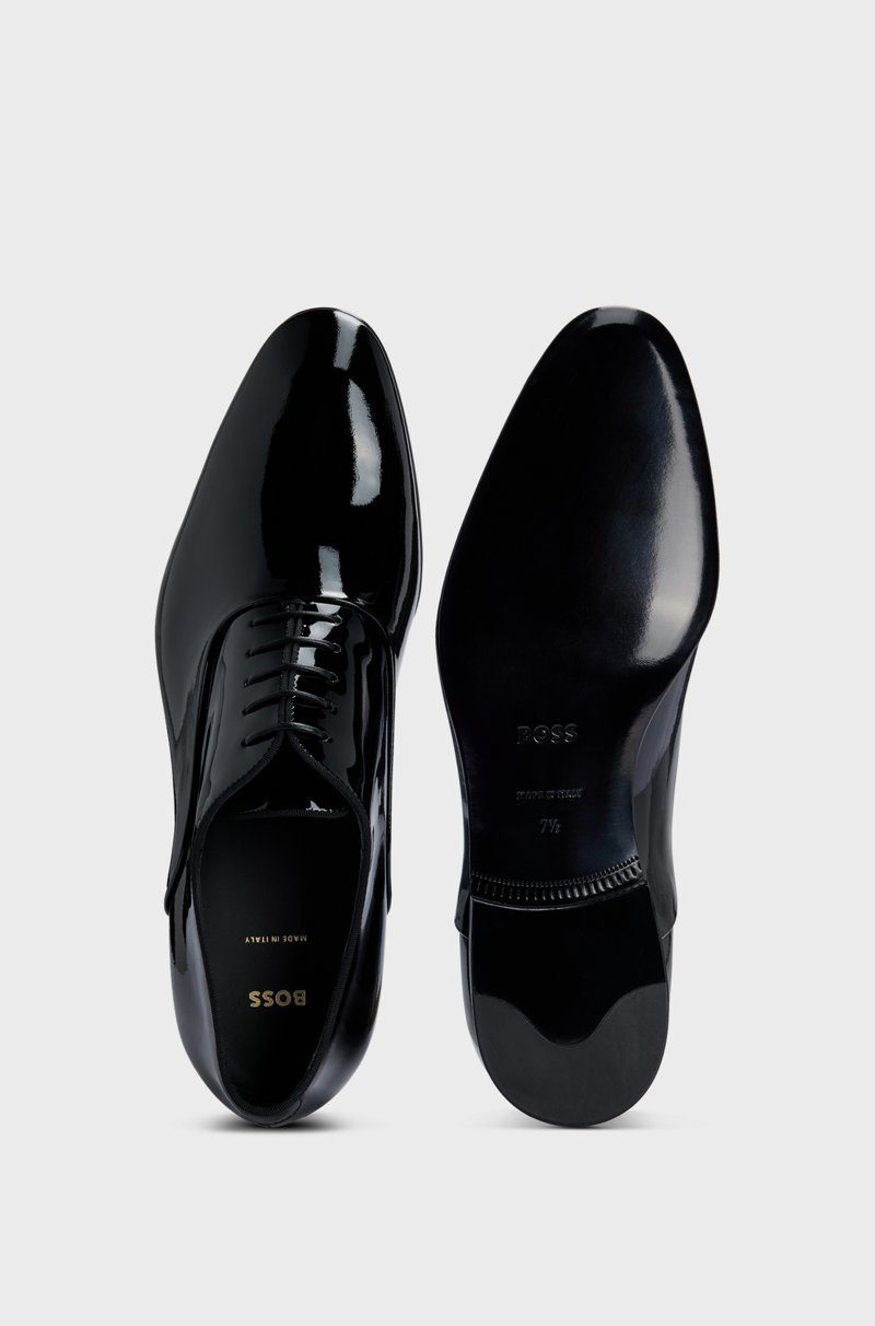 Hugo Boss Zapatos Oxford de charol con forma puntiaguda Envío gratis