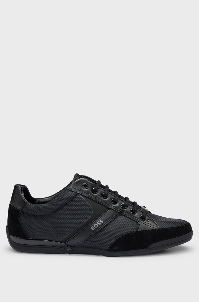 Hugo Boss Deportivas de mezcla de materiales con ante y piel sintética Últimos 2 días