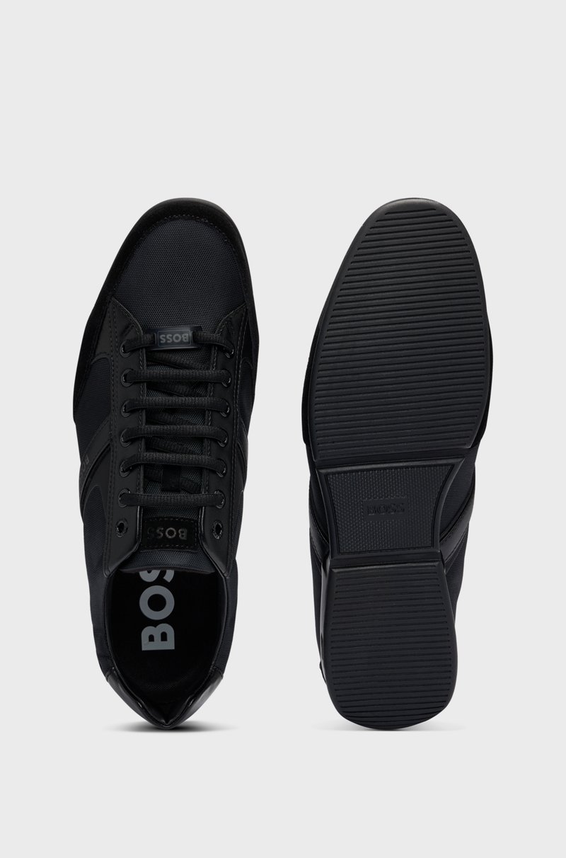 Hugo Boss Deportivas de mezcla de materiales con ante y piel sintética Últimos 2 días