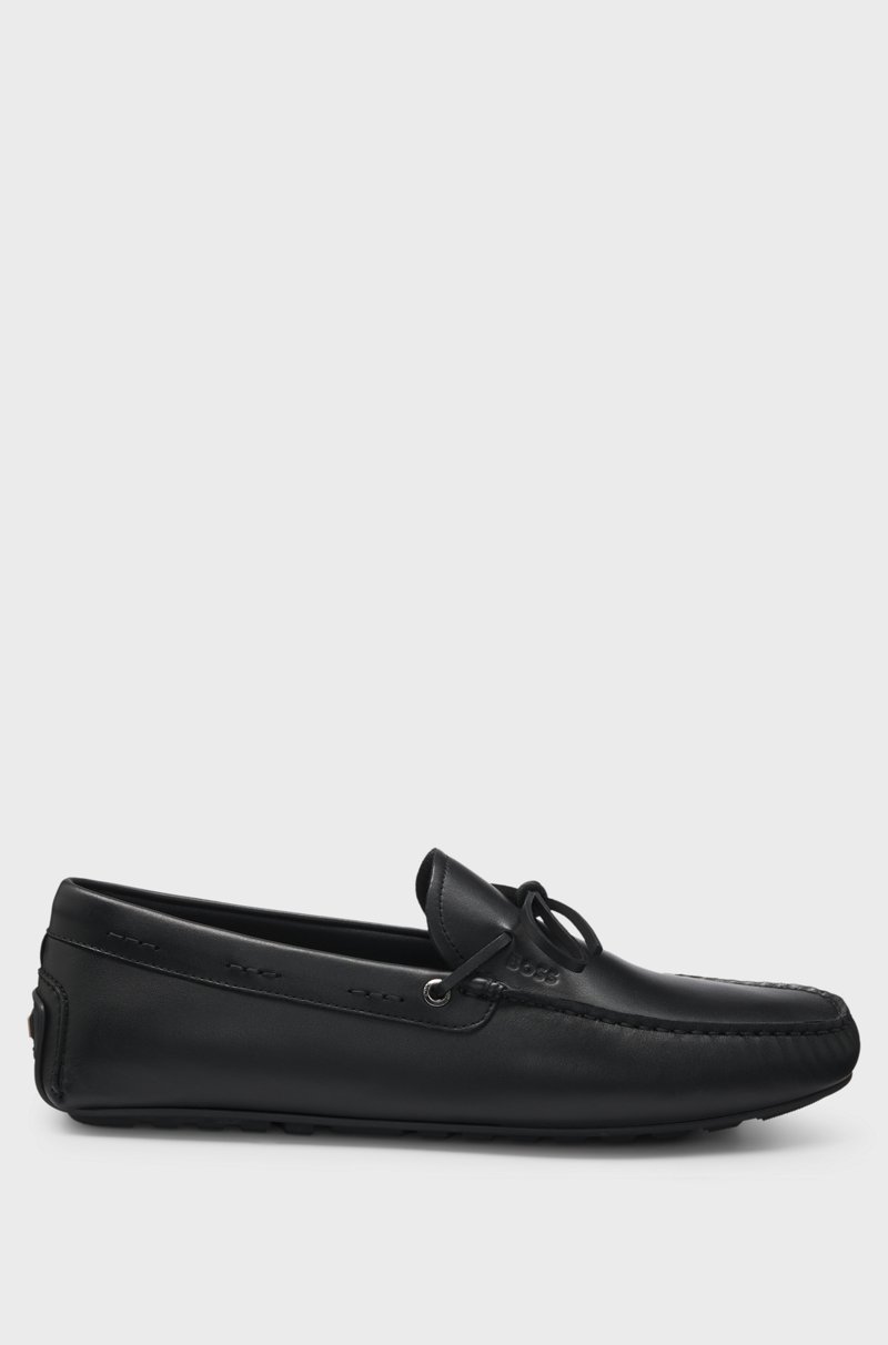 Hugo Boss Mocasines de piel con suela de estilo driver Ahorra y exporta