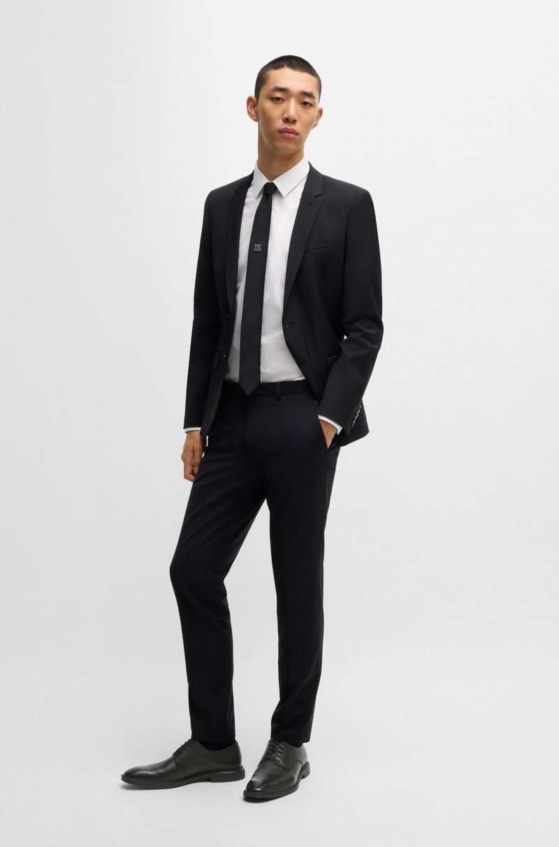 Hugo Boss Zapatos Derby de piel granulada Descuentos del mes