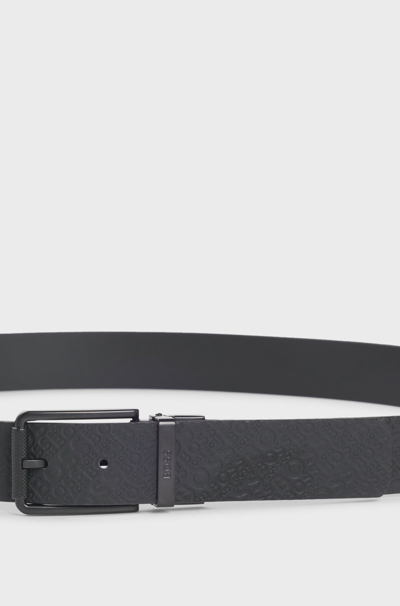 Hugo Boss Cinturón reversible de piel italiana Tienda