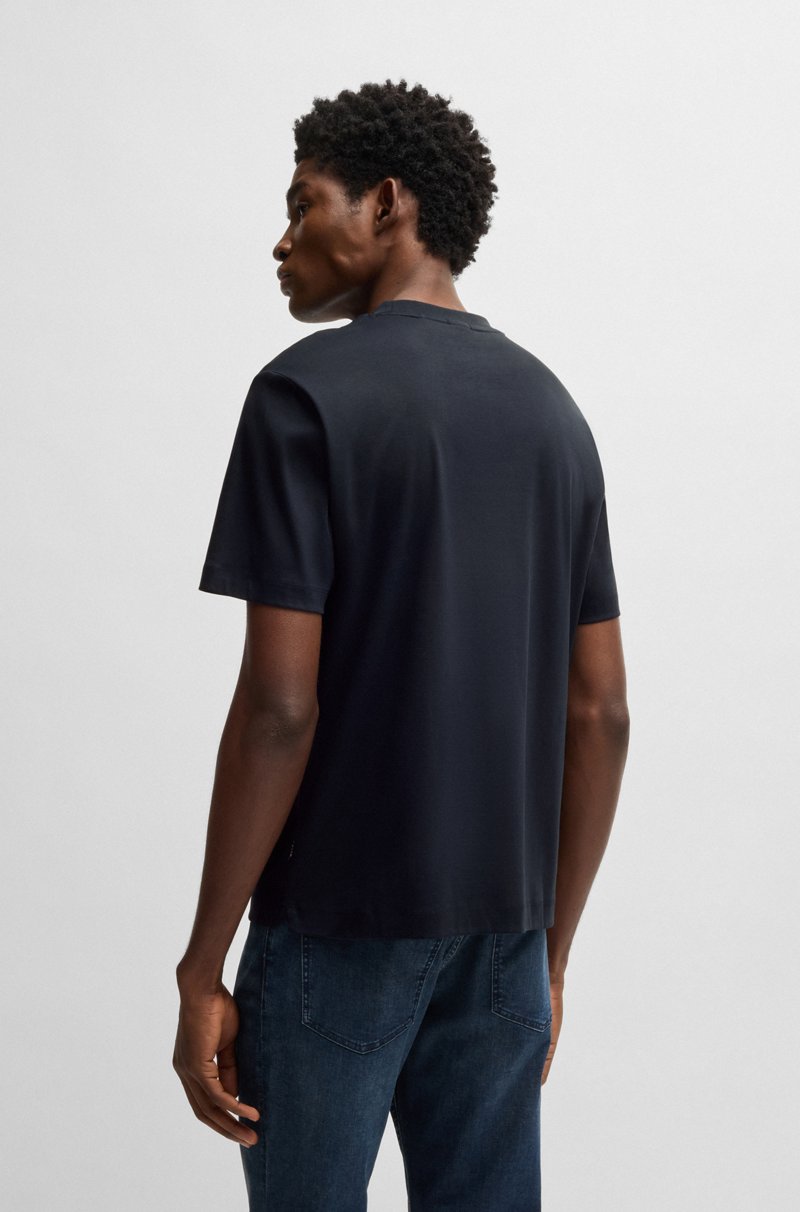 Hugo Boss Camiseta regular fit de algodón con monograma Double B Últimos 2 días