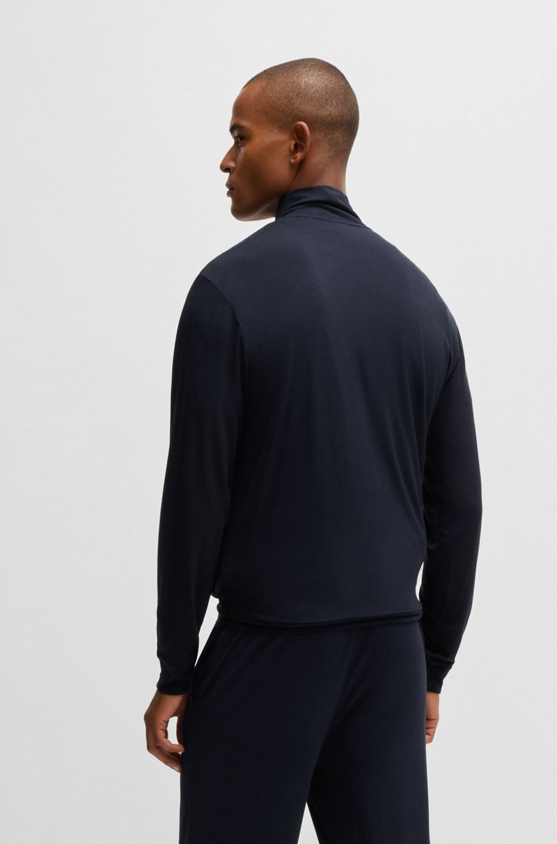 Hugo Boss Chándal relaxed fit en tejido elástico con detalles de logo Superdescuento