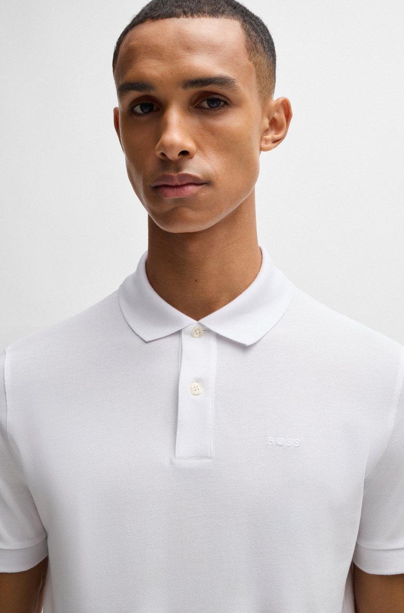 Hugo Boss Polo Pallas regular fit de algodón con logo bordado Descuento por venta flash