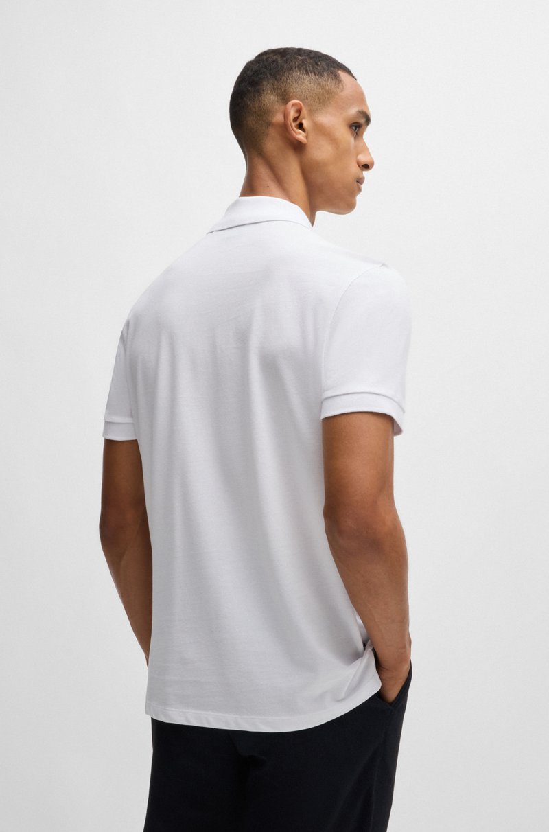 Hugo Boss Polo Pallas regular fit de algodón con logo bordado Descuento por venta flash