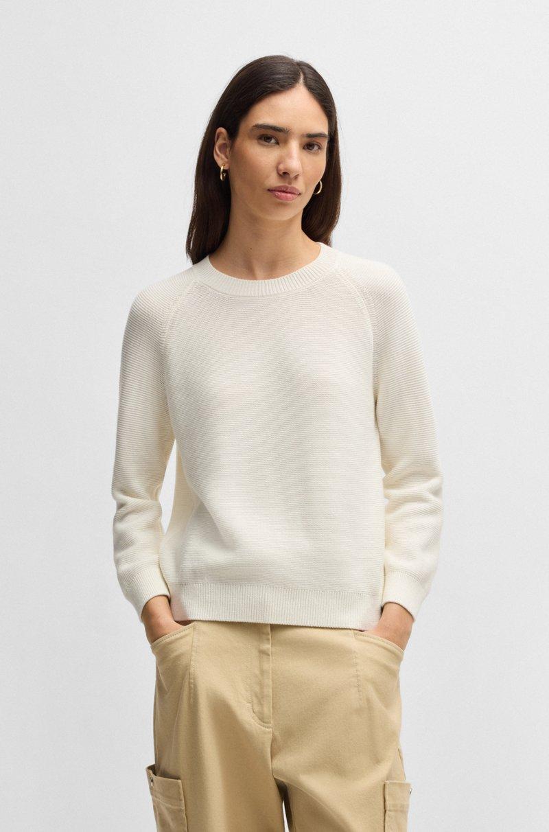 Hugo Boss Jersey de punto de algodón Ofertas de temporada