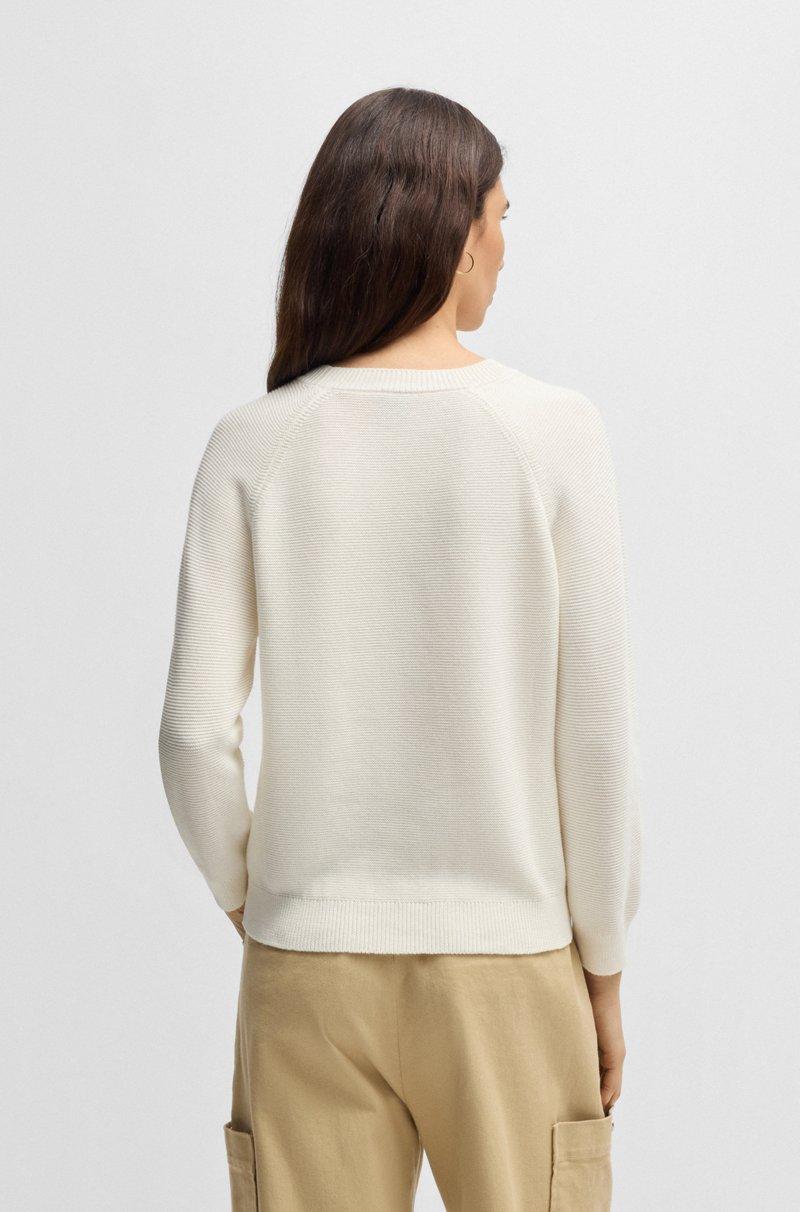 Hugo Boss Jersey de punto de algodón Ofertas de temporada