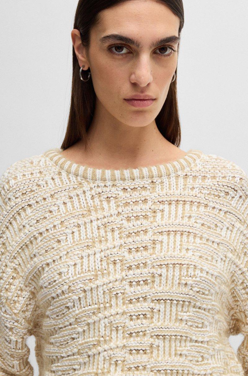 Hugo Boss Jersey de algodón en punto 3D Outlet