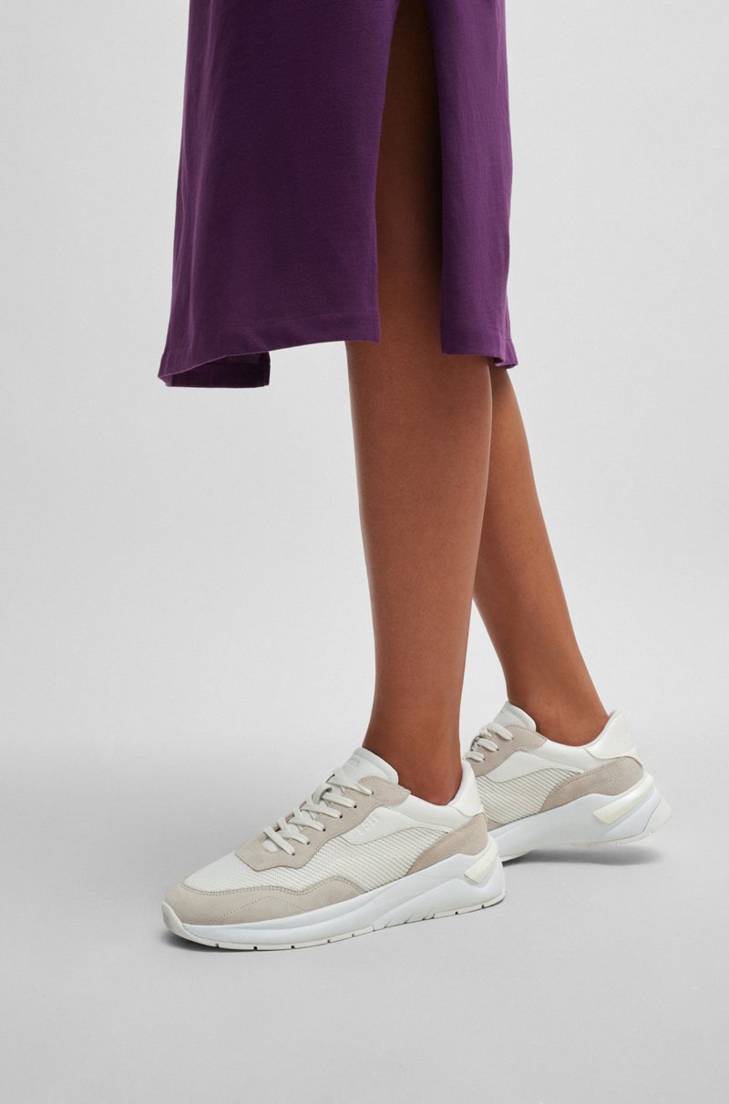 Hugo Boss Deportivas de diferentes materiales con ante y piel sintética Envío internacional gratuito