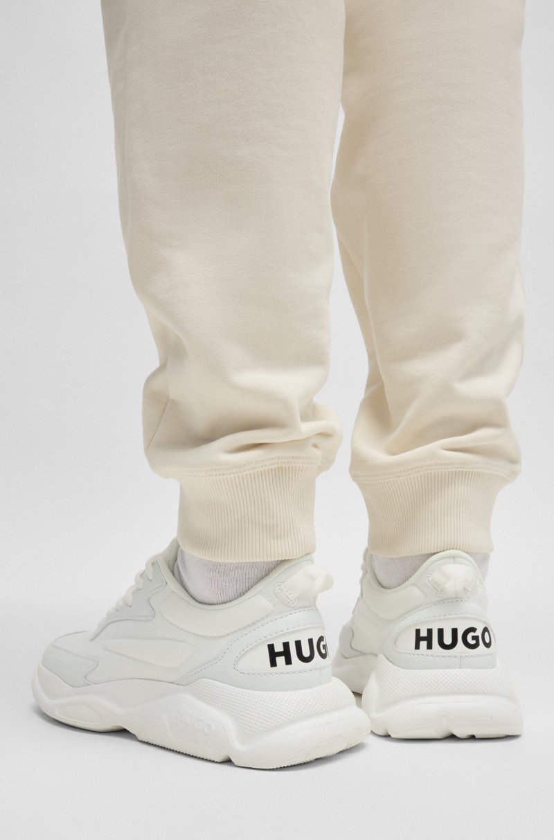 Hugo Boss Deportivas con cordones de materiales mixtos con logo en el contrafuerte Libre de impuestos