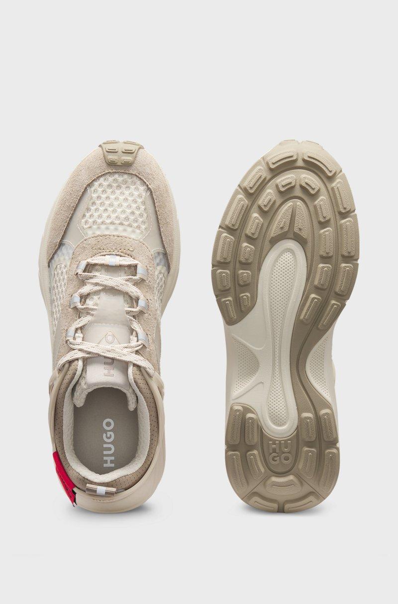 Hugo Boss Deportivas de la marca con malla y ante Devoluciones gratuitas