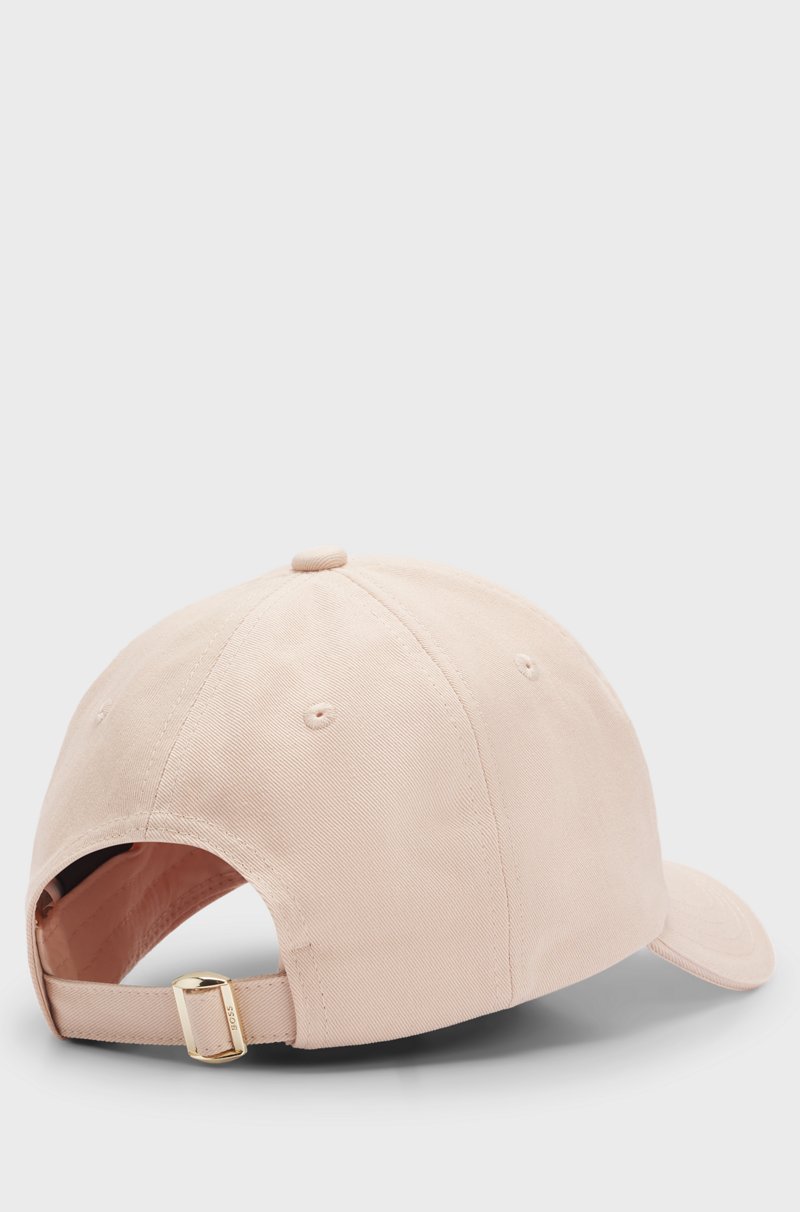 Hugo Boss Gorra de sarga de algodón con detalle de logotipo metálico Outlet online