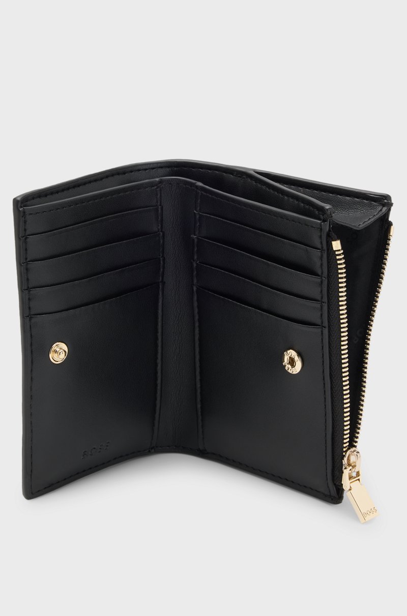 Hugo Boss Cartera guateada con monograma Double B Ofertas