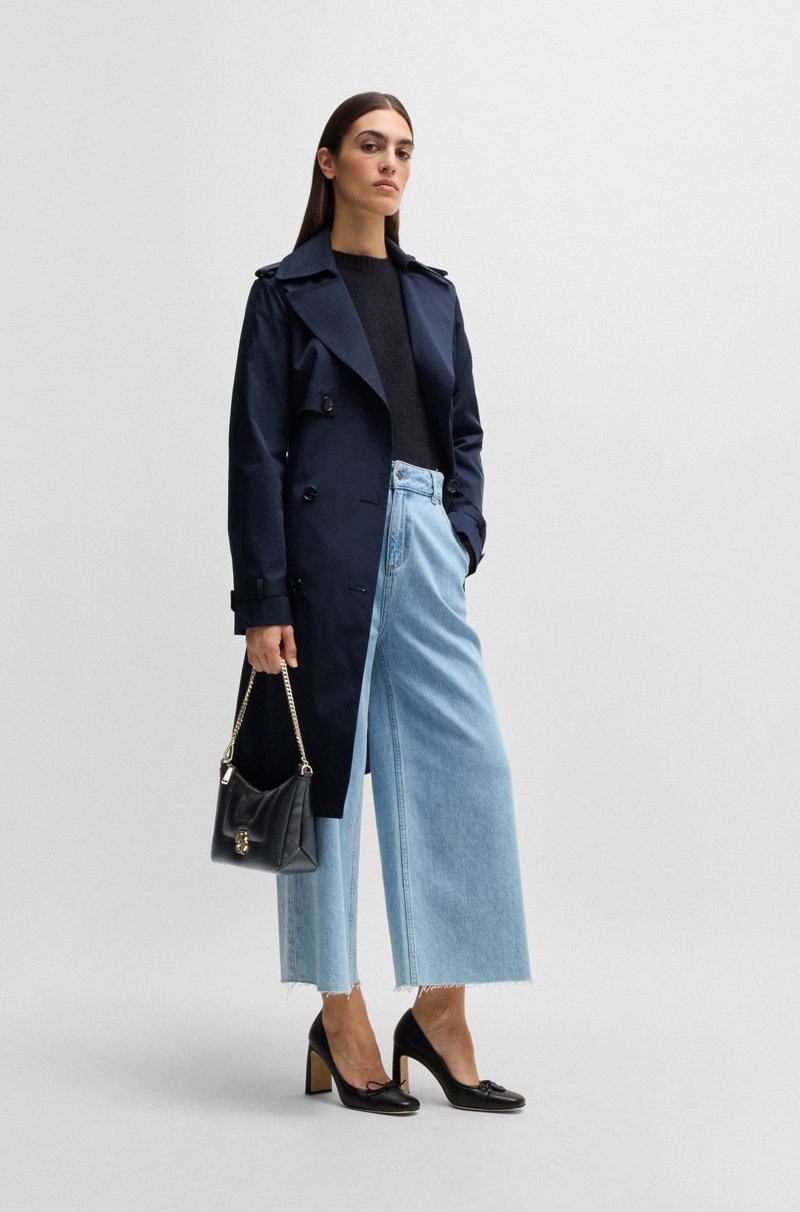 Hugo Boss Bolso hobo guateado con monograma Double B Tienda