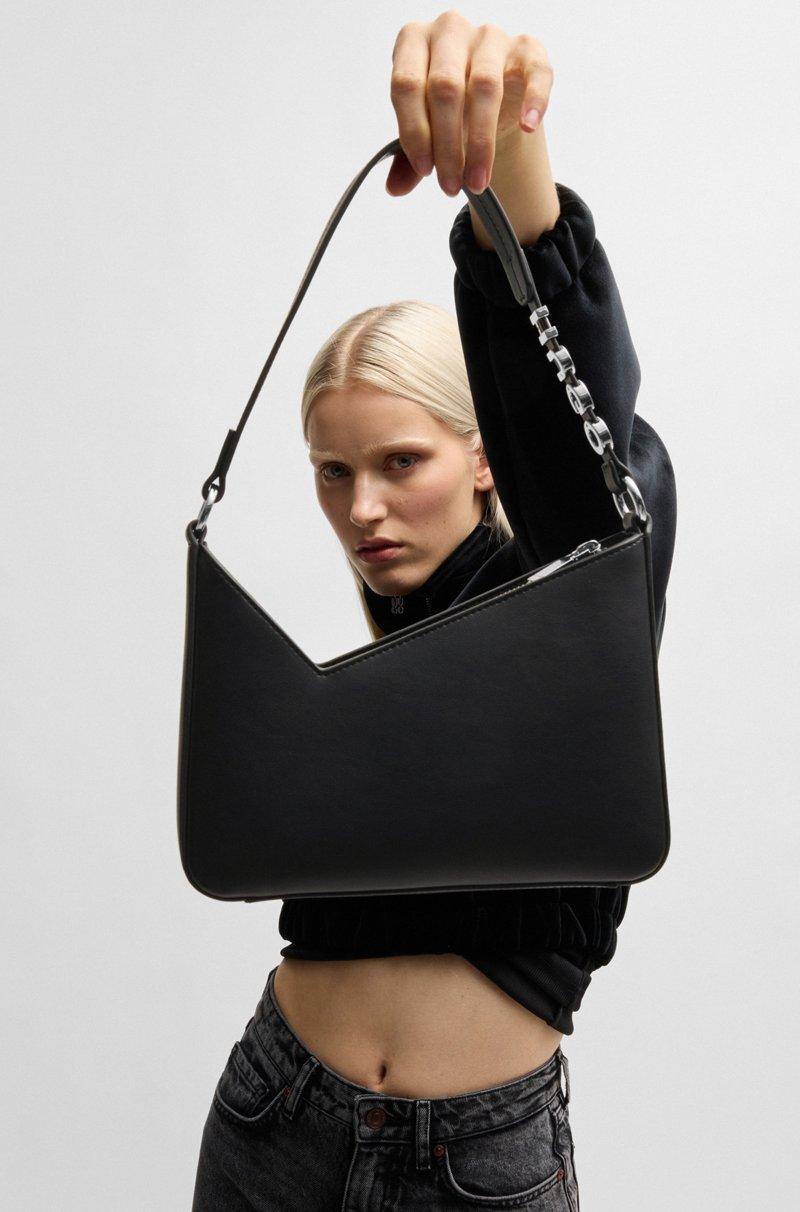 Hugo Boss Bolso bandolera de piel sintética con logo en la correa Rebajas top