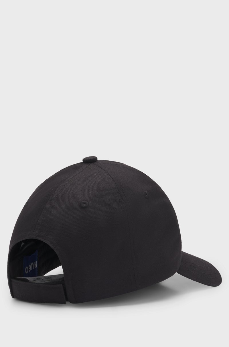 Hugo Boss Gorra de sarga de algodón con parche de logo azul Últimos 3 días