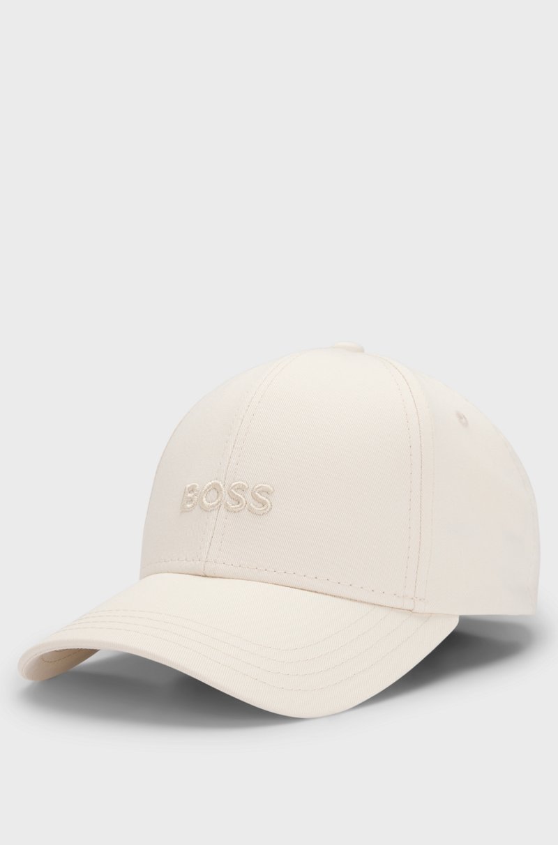 Hugo Boss Gorra de sarga de algodón con logo bordado Últimos 2 días