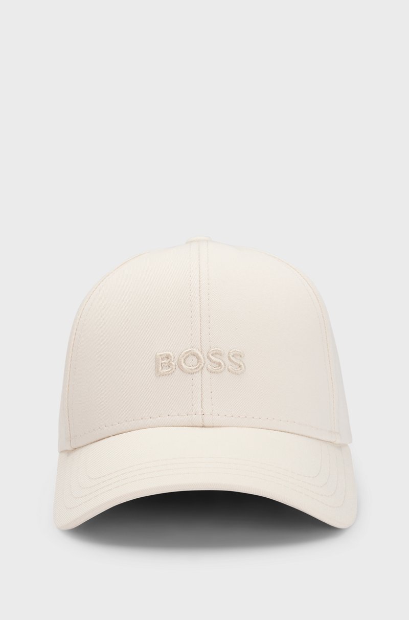 Hugo Boss Gorra de sarga de algodón con logo bordado Últimos 2 días