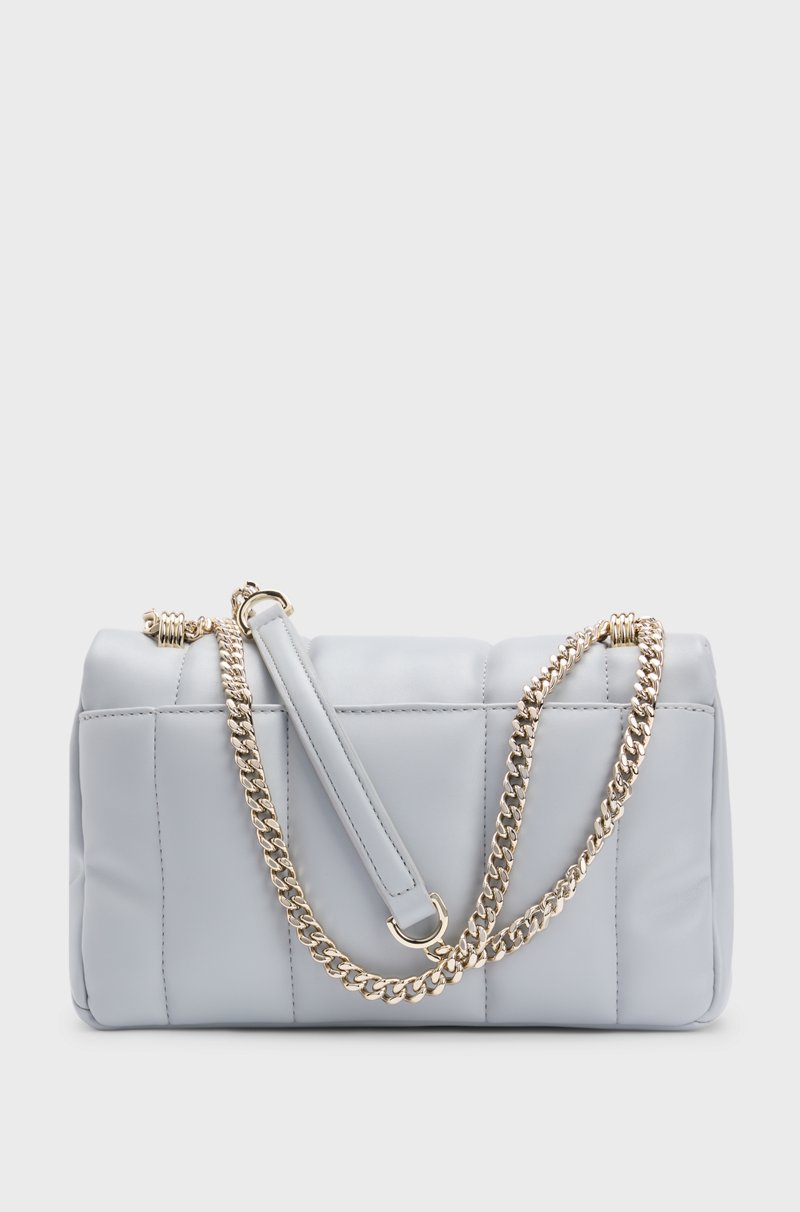 Hugo Boss Bolso bandolera guateado con monograma Double B metálico Precio de fábrica