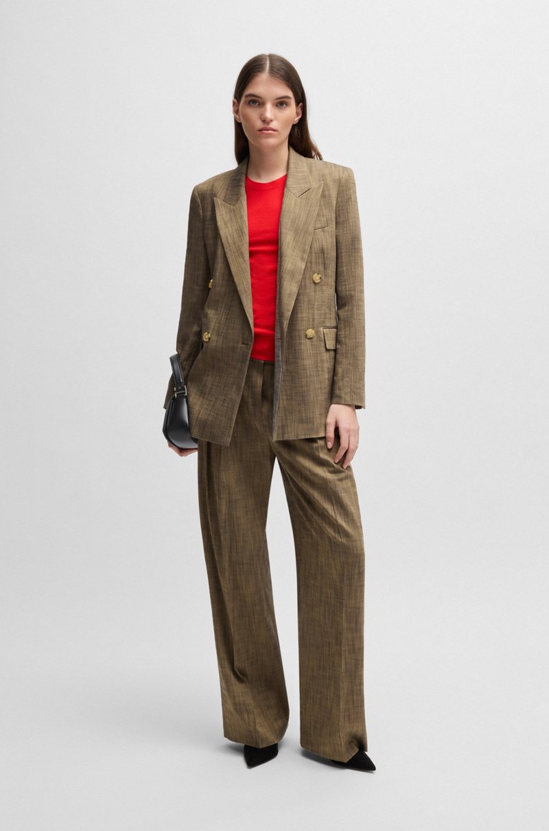 Hugo Boss Bolso bandolera Ariell de piel con herrajes de monograma Double B Solo hoy