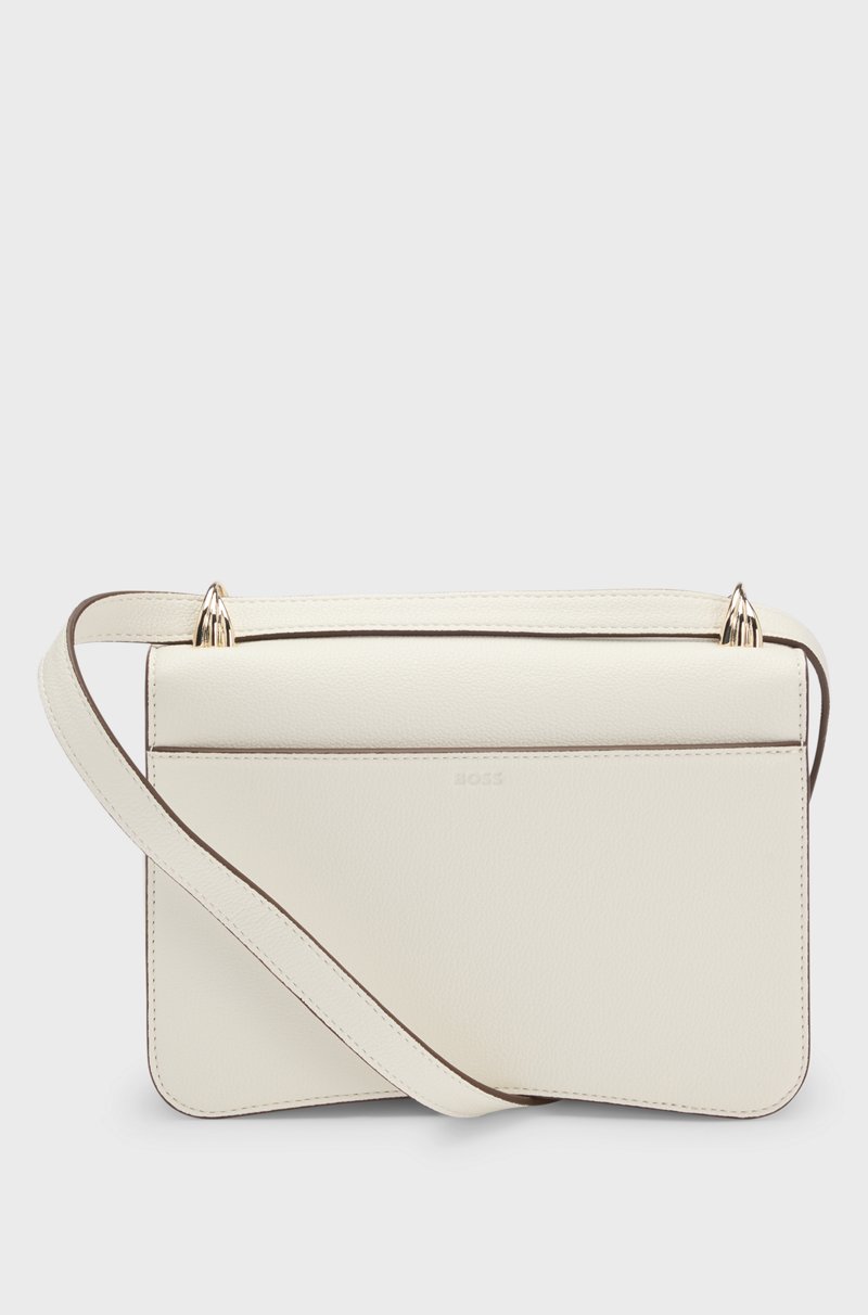 Hugo Boss Bolso cruzado granulado con monograma Double B Grandes descuentos